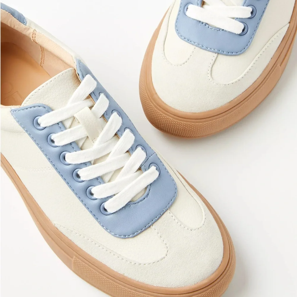 LOFT Varsity Lace Up Sneakers - Picture 2 of 8